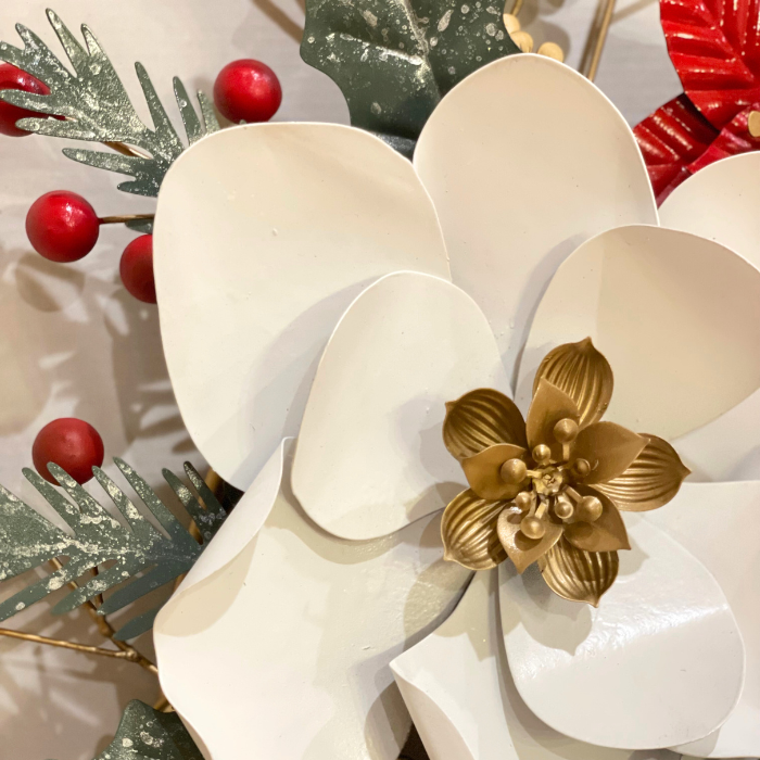 s262 red & white flower