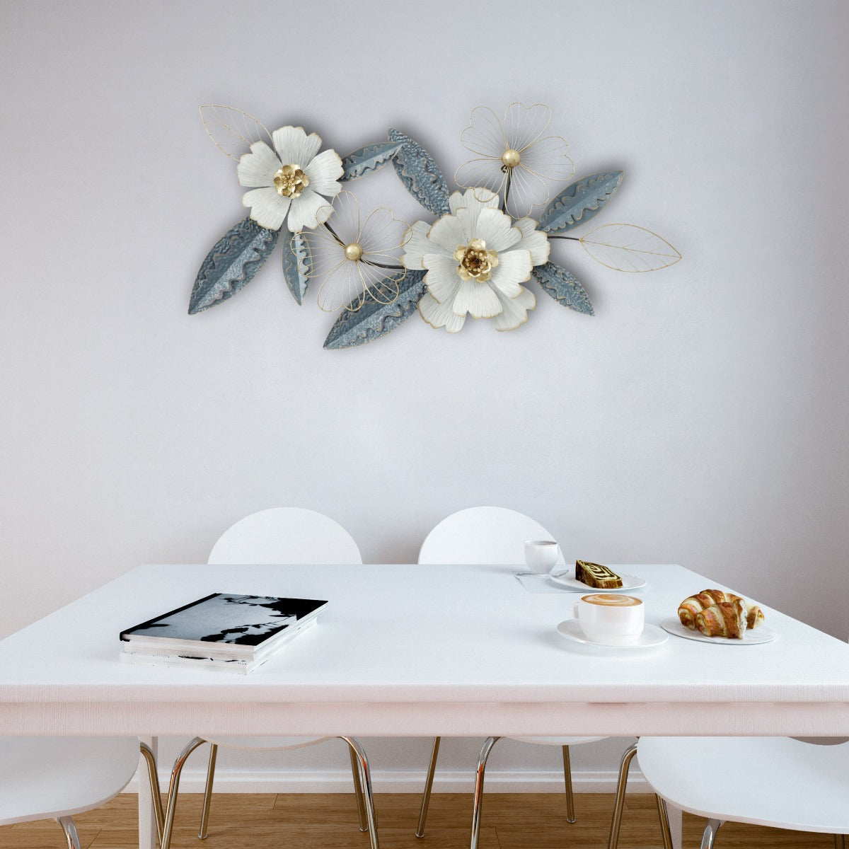 S209 pure white flower