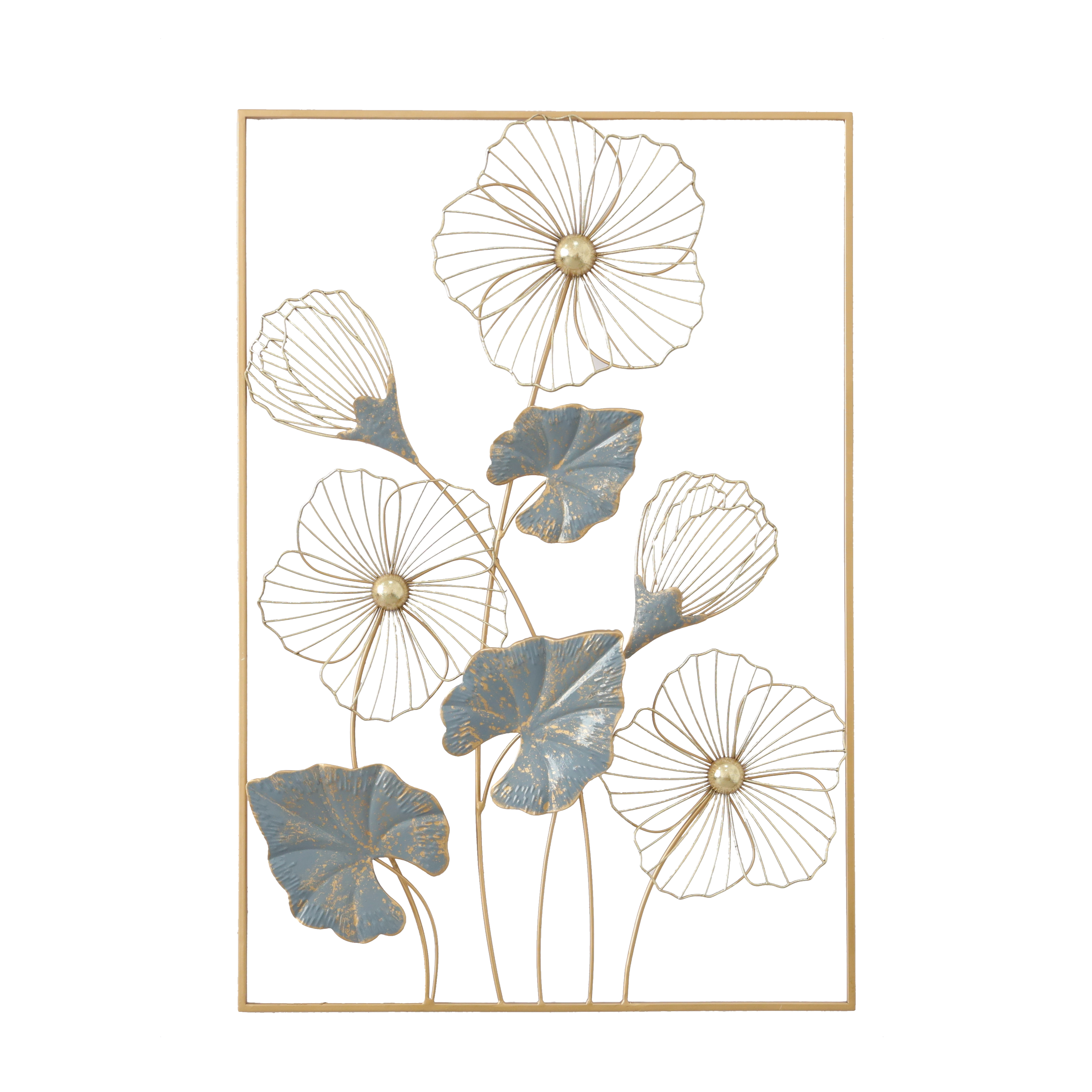 「モクレンの花柄のデザイン画」 【フレームサイズ 32×26cm】 phonto_0d94f108-4fa2-468b-973e