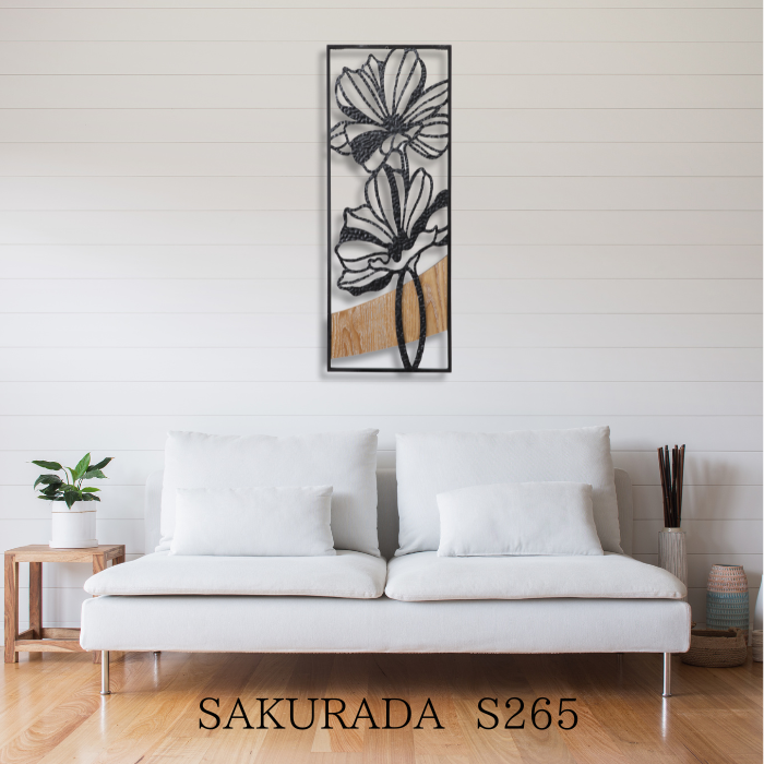 s265 black flower x wood