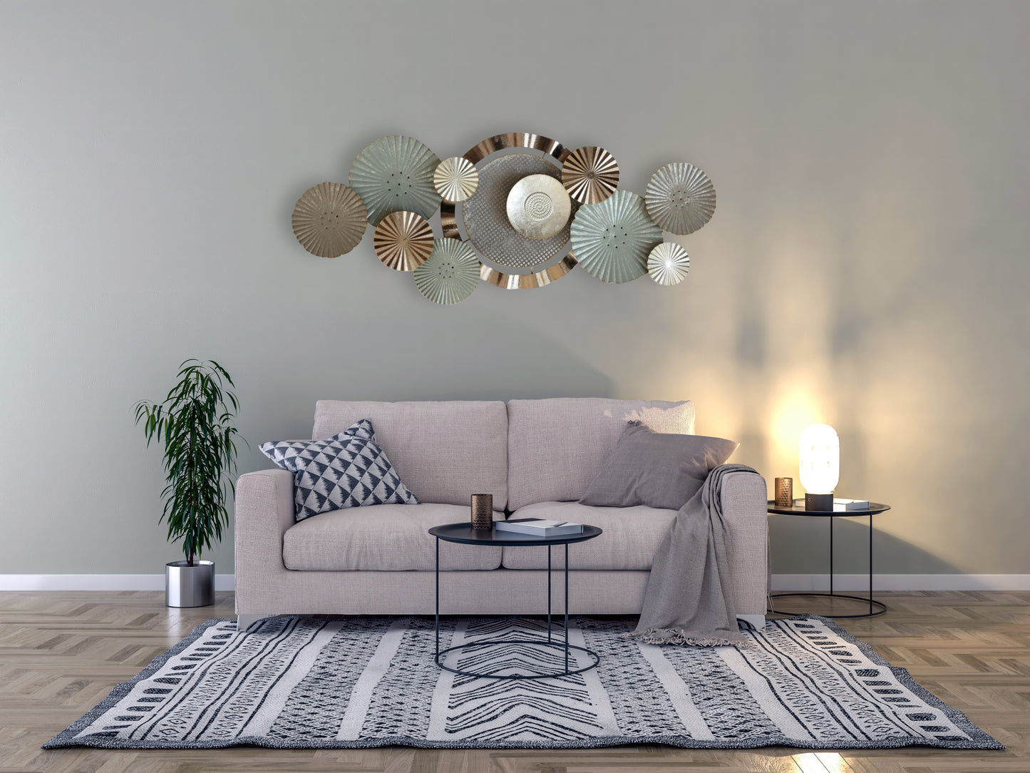 s177 modern shiny circle