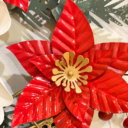 s262 red & white flower
