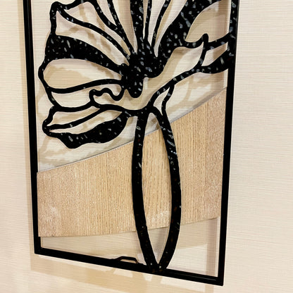 s265 black flower x wood
