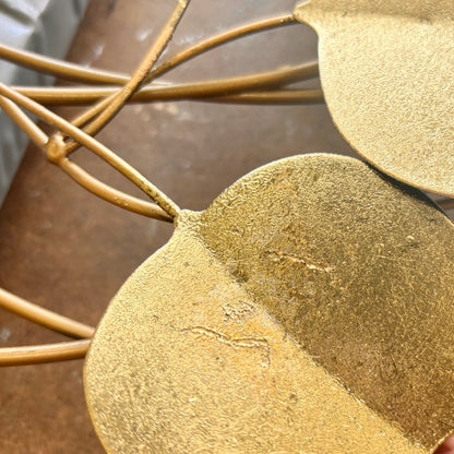 S155｜アイアン壁飾り ゴールド×ブラック×ホワイト｜咲羅多の代表作・最も選ばれている一枚