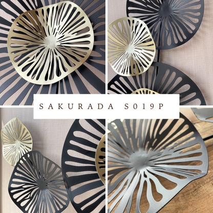 S019P｜プレミアムシリーズ｜壁に美しく映える和モダンアイアン〖SAKURADA〗