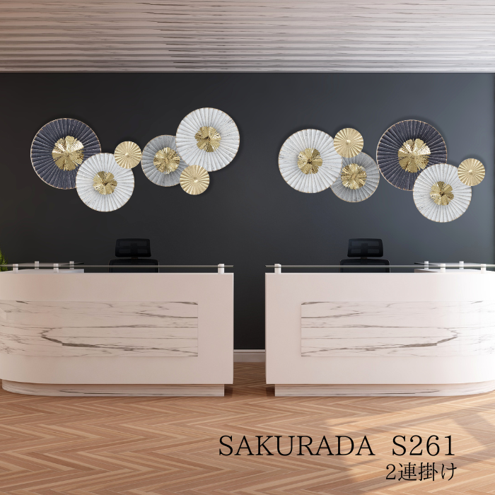 S261 ホテル向けモダンアート 壁掛けイメージ写真