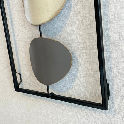 S267 丸や四角のシェイプがかわいいアイアンアート ディテール写真