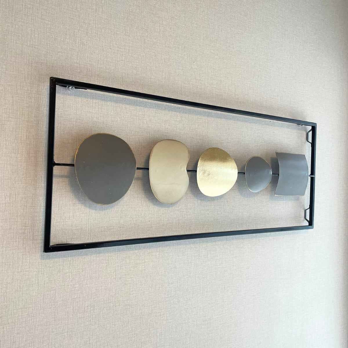 S267 丸や四角のシェイプがかわいいアイアンアート ディテール写真