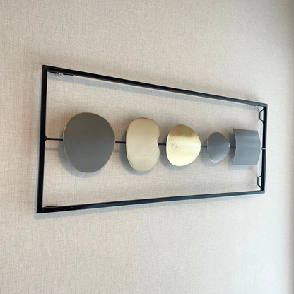 S267 丸や四角のシェイプがかわいいアイアンアート ディテール写真