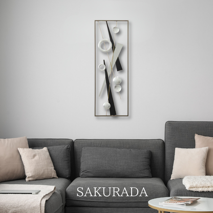 S275｜まもなく販売開始｜メタリックモダンな壁飾り｜〖SAKURADA〗