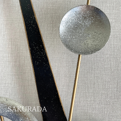 S275｜まもなく販売開始｜メタリックモダンな壁飾り｜〖SAKURADA〗