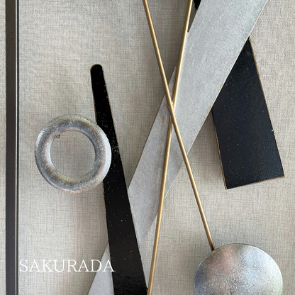S275｜まもなく販売開始｜メタリックモダンな壁飾り｜〖SAKURADA〗