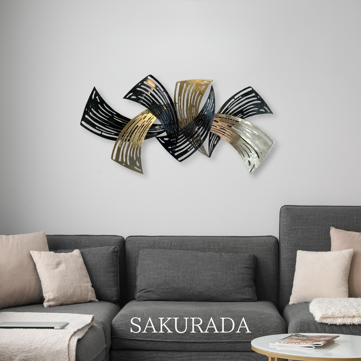 S280｜まもなく販売｜ブラック＆ゴールドのモダンアイアン｜〖SAKURADA〗