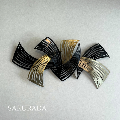 S280｜まもなく販売｜ブラック＆ゴールドのモダンアイアン｜〖SAKURADA〗