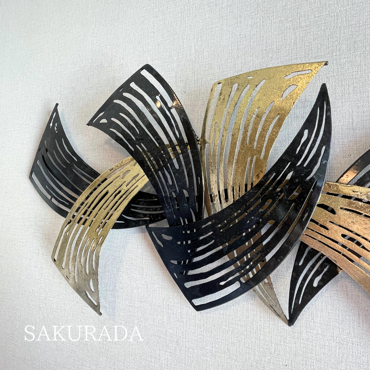 S280｜まもなく販売｜ブラック＆ゴールドのモダンアイアン｜〖SAKURADA〗