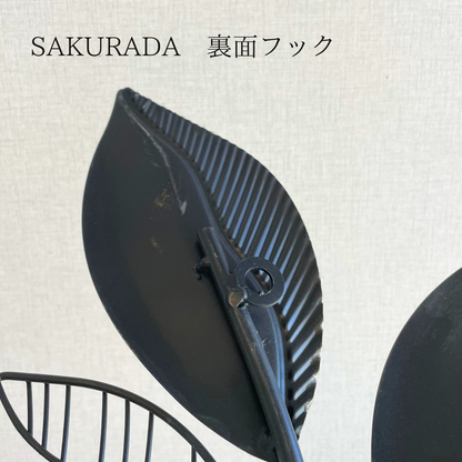 S281｜まもなく販売開始｜ブルーリーフの壁飾り｜〖SAKURADA〗
