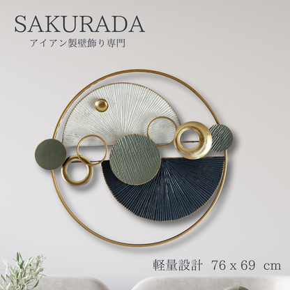 S283｜まもなく販売開始｜神秘的なモダン壁飾り｜〖SAKURADA〗