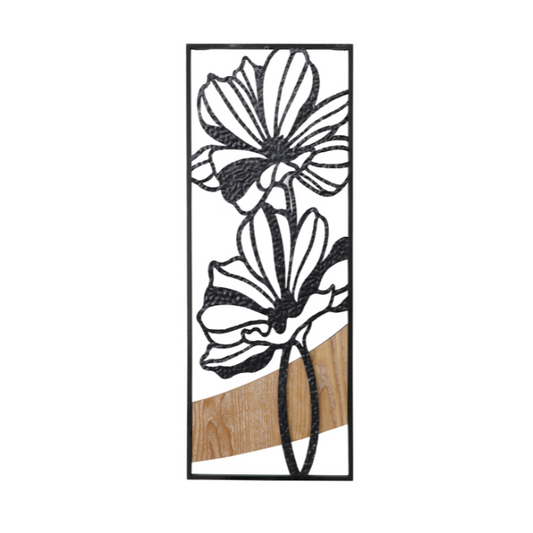 s265 black flower x wood