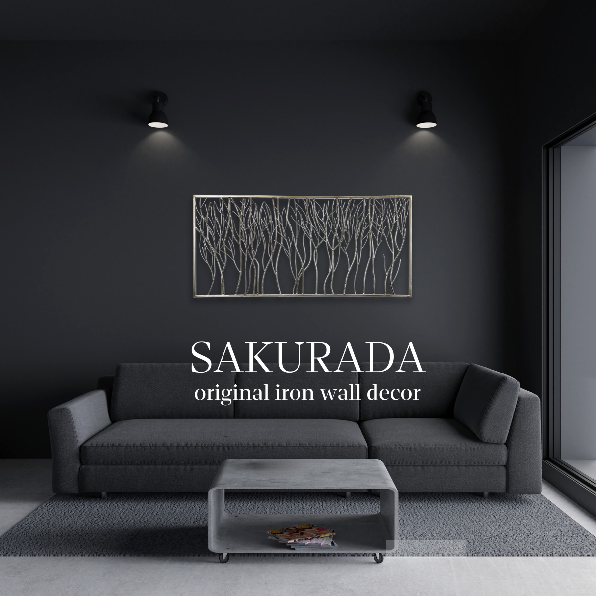 SAKURADA(咲羅多)|上質なアイアン壁飾り・軽量ウォールアート SAKURADA(咲羅多)|上質なアイアン壁飾り・軽量ウォールアート